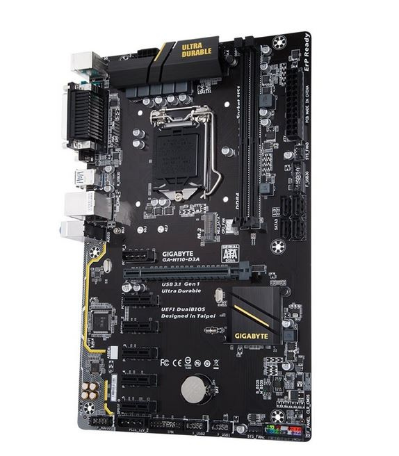 Zakladny Deska GIGABYTE H110-D3A - Intel H110 - 3