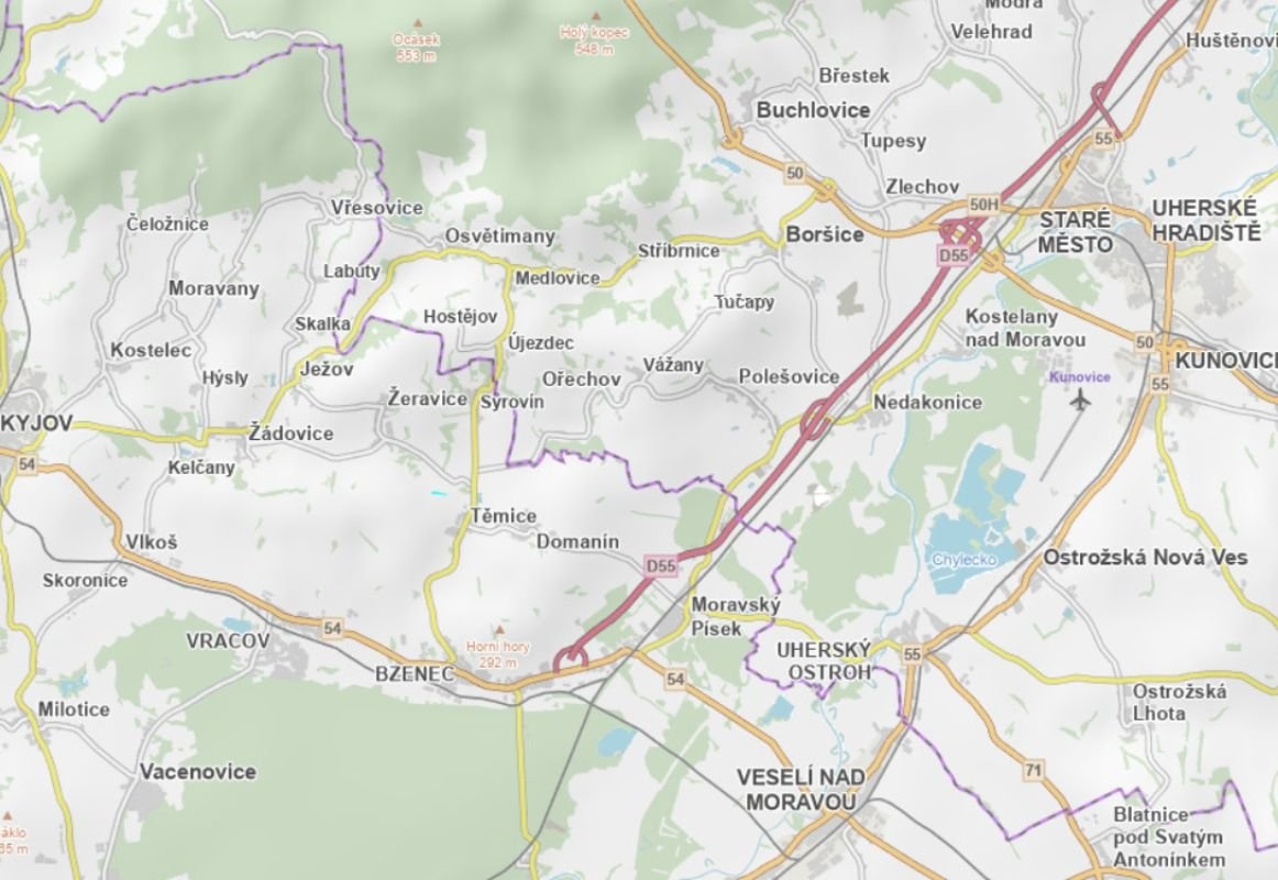 Prodej louky v k.ú. Těmice u Hodonína - 3