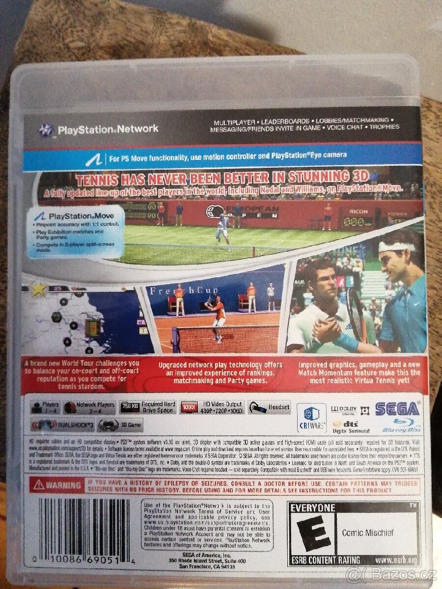 Ps3 hra sportovní move - 3