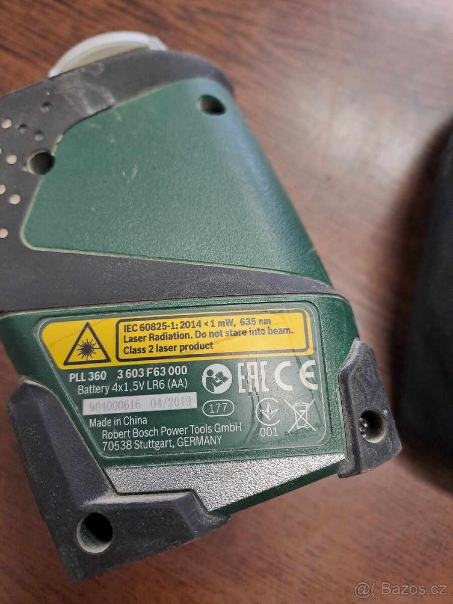 Křížový laser BOSCH PLL 360 - 3