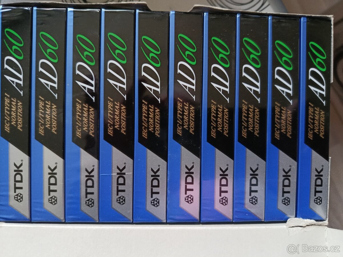 MC kazety TDK AD 60 - 3