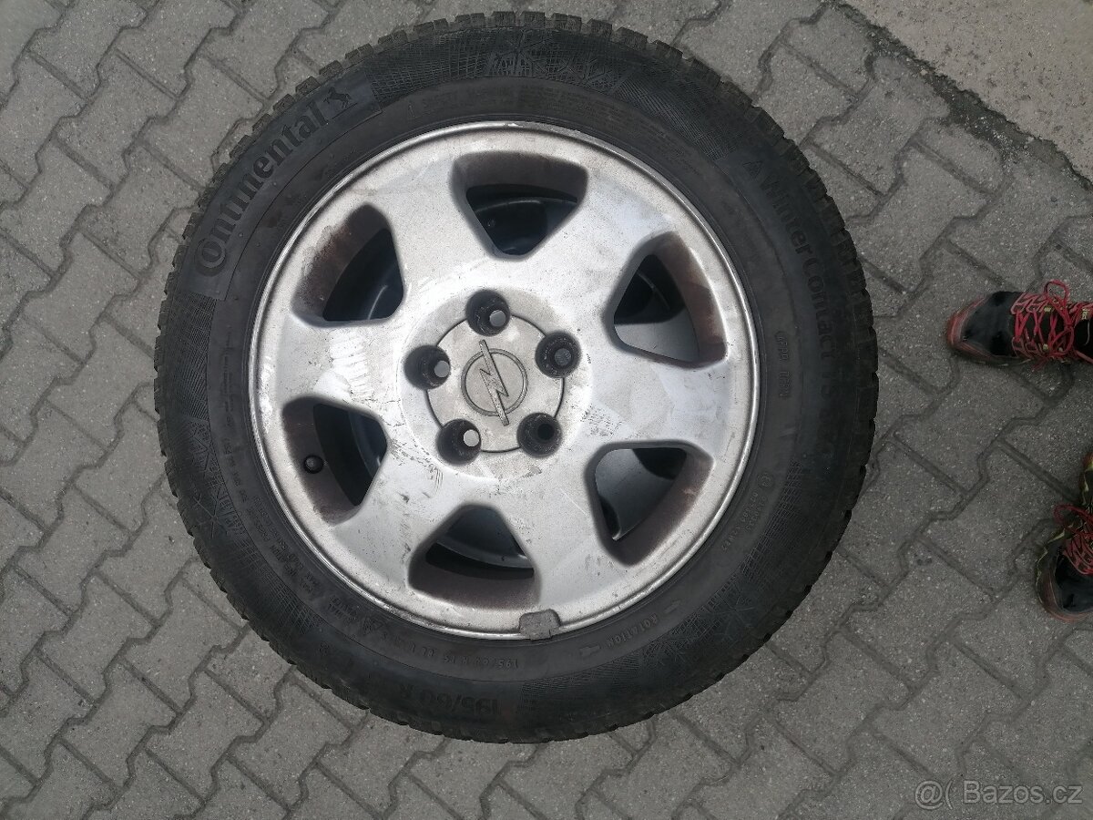 Litá kola+ zimní pneu 195/60 R15 - 3