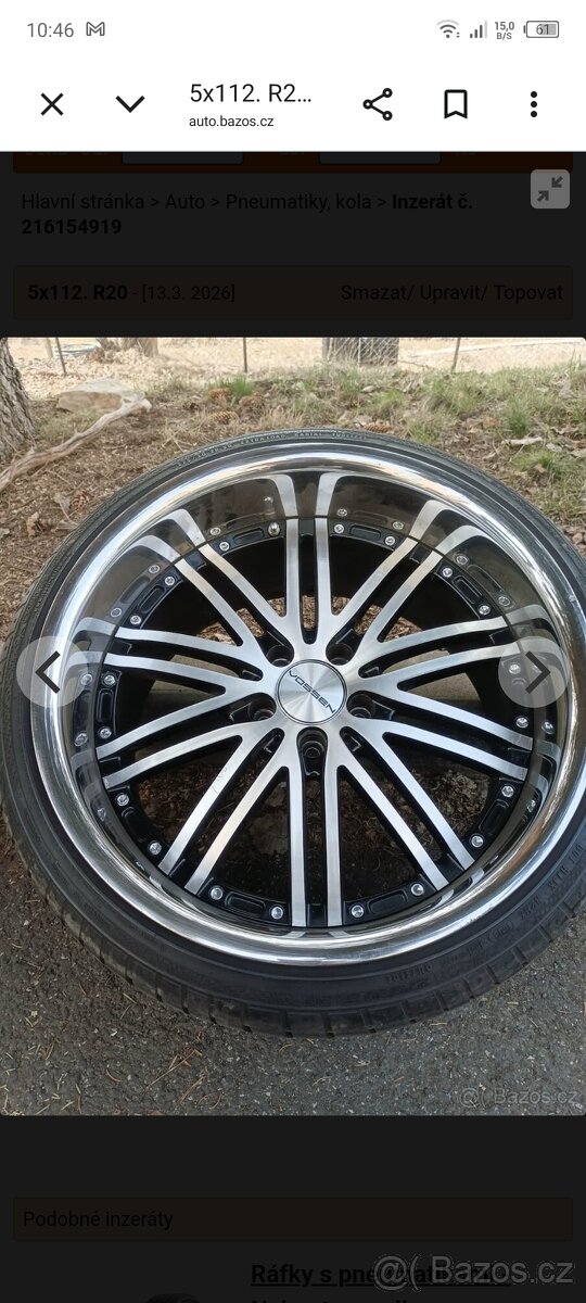 ALU kola Vossen R20 - 3