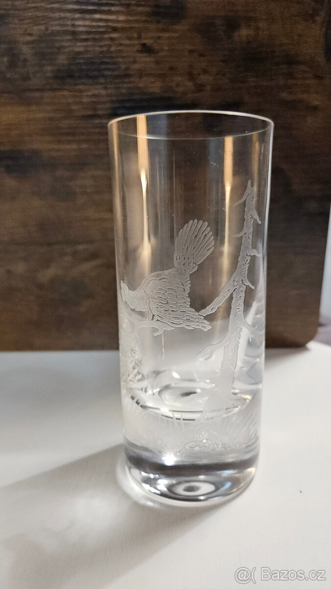 Skleničky s Broušenými Motivy - 3