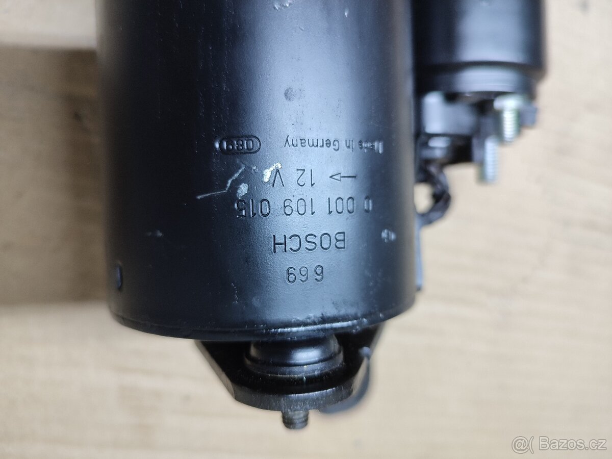 Nepoužitý startér BOSCH 001109015 - 3