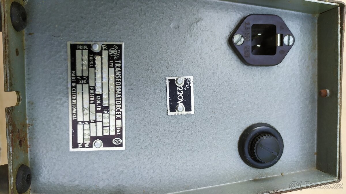 Transformátor 220 V - 24 V - 3