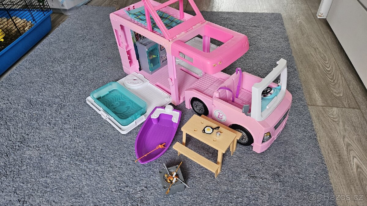 Barbie karavan 3v1 mattel - 3