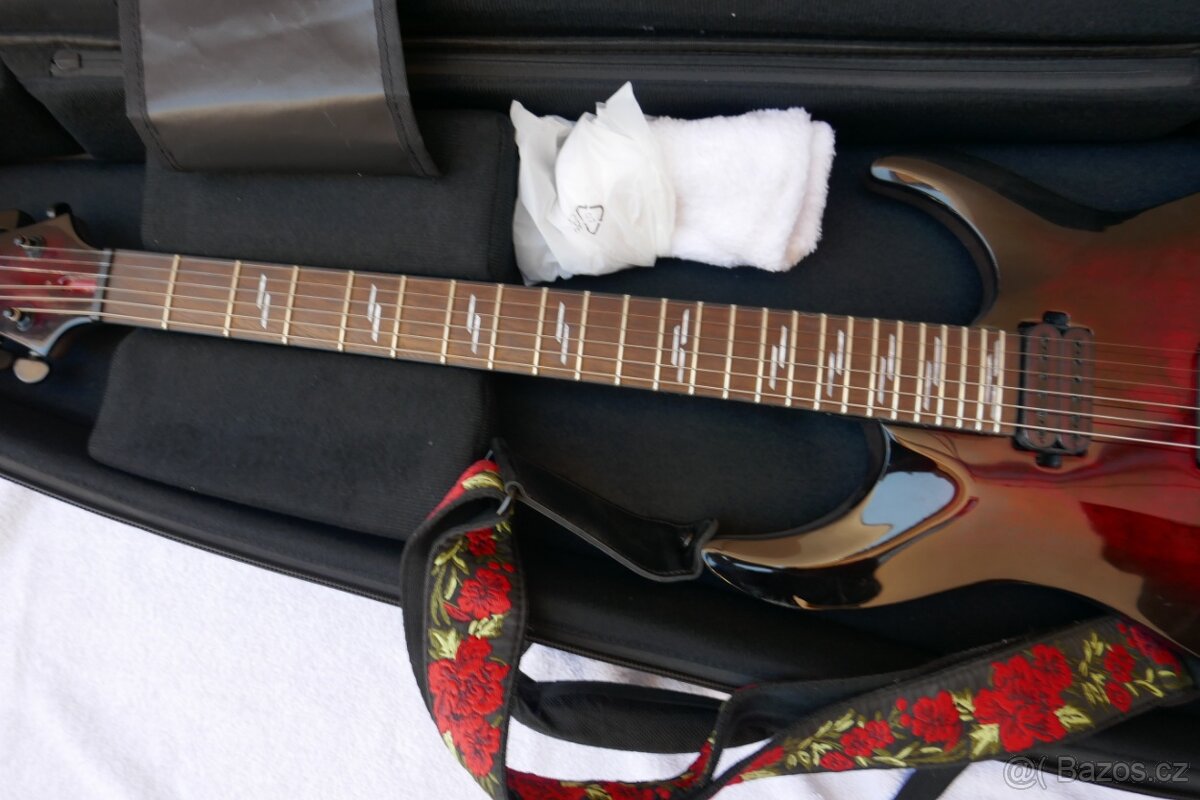 EL.KYTARA Schecter Omen Elite-6, Black Cherry Burst - 3