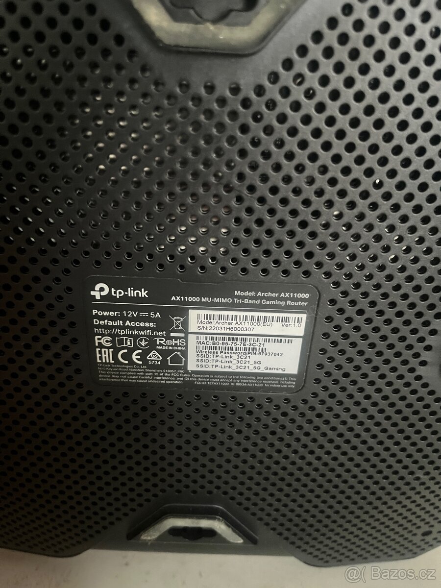 TP-Link Archer AX11000 Wi-Fi 6 Gaming Router - 3