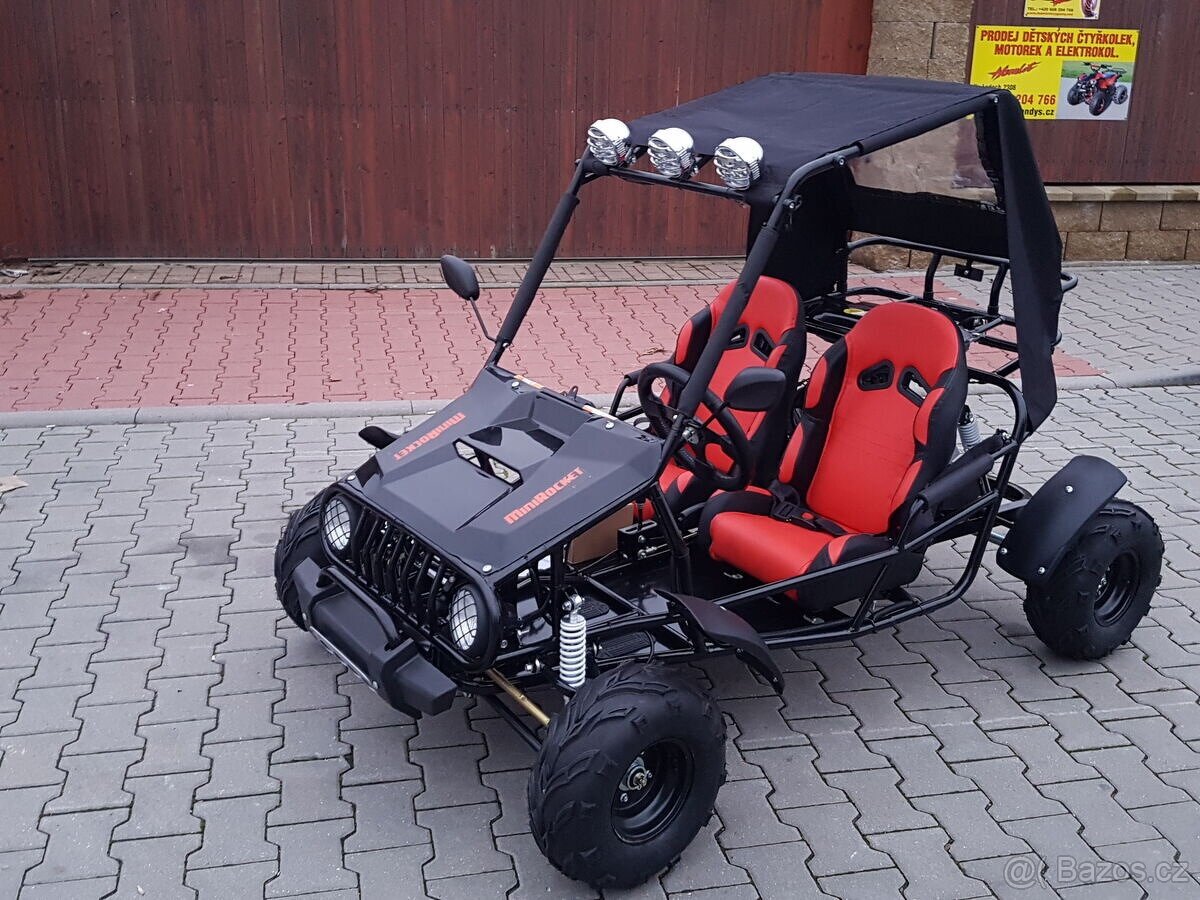 Buggy MiniRocket Zongshen 125ccm 3 rychlosti vpřed