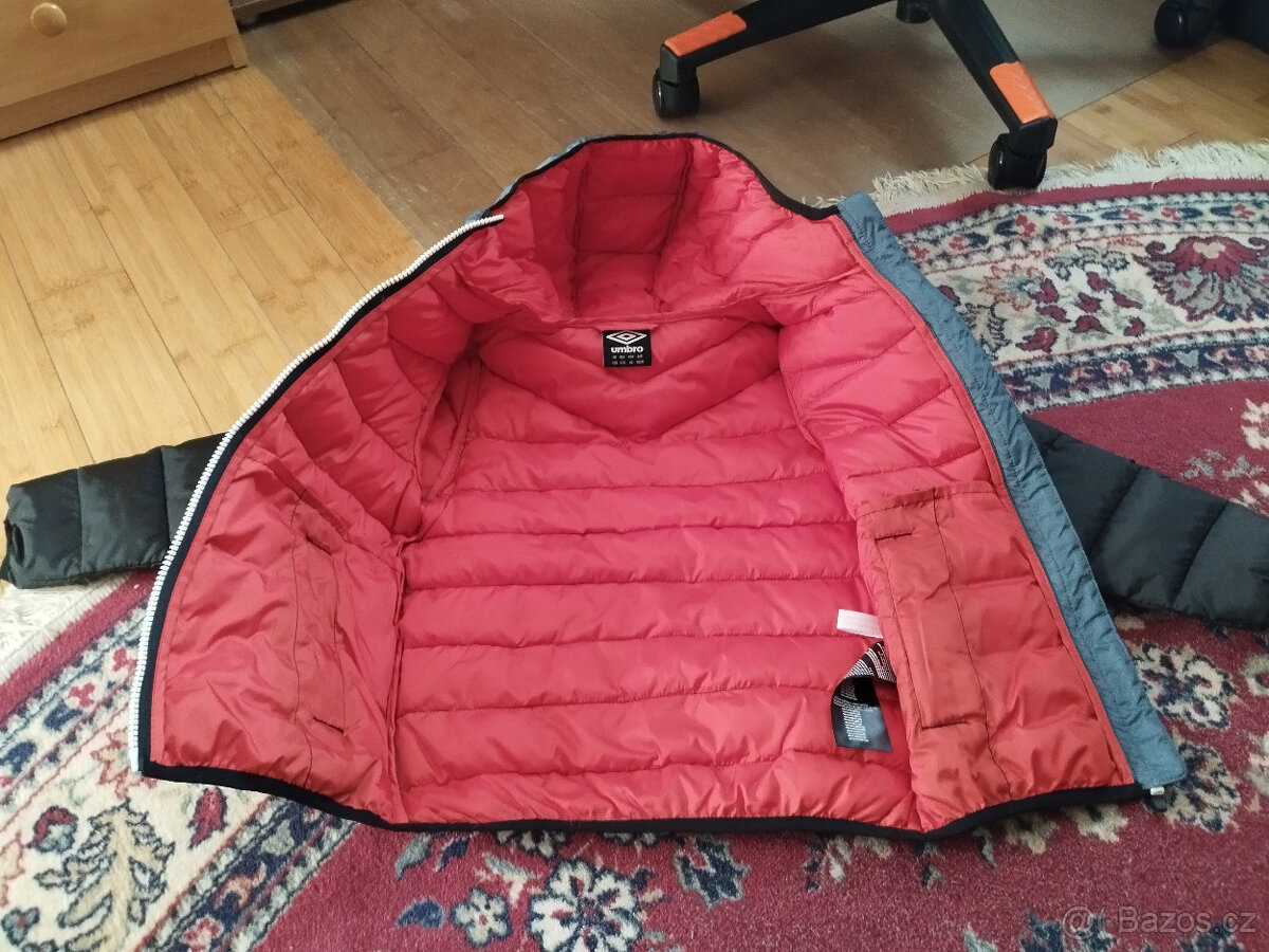 UMBRO Nats 116-122 dětská hřejivá prošívaná bunda - 3