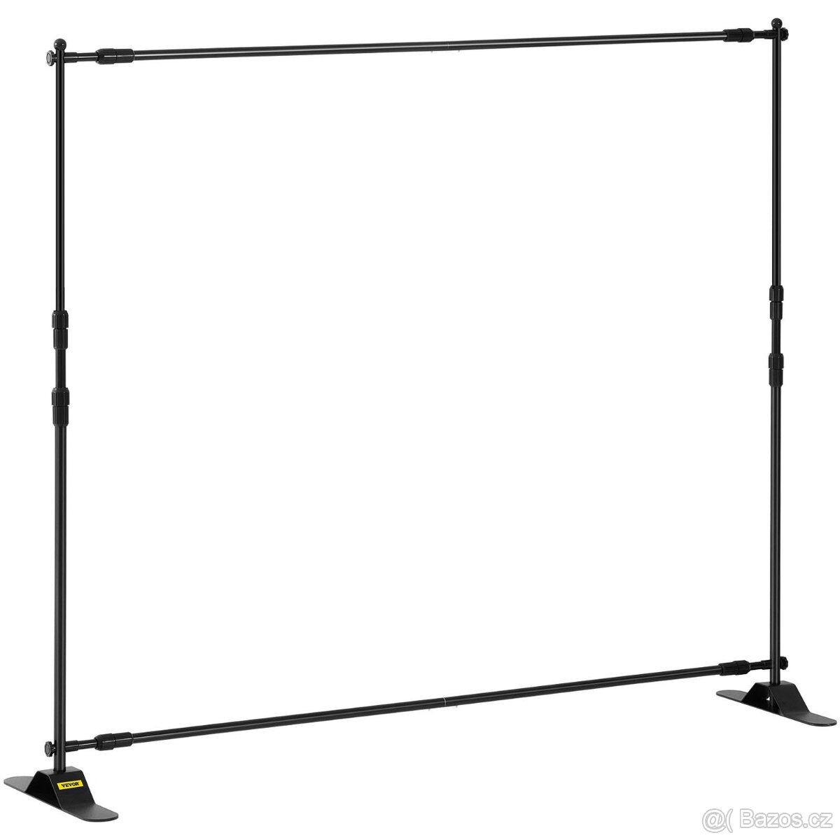 Nastavitelný hliníkový stojan na banner, pozadí 300 × 240 cm - 3