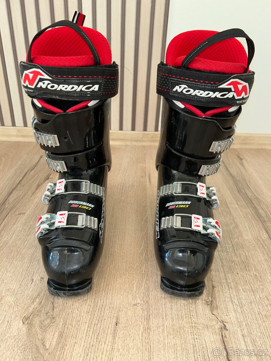 Lyžáky, lyžařské boty Nordica Dobermann Pro 130 Vel.42 - 3