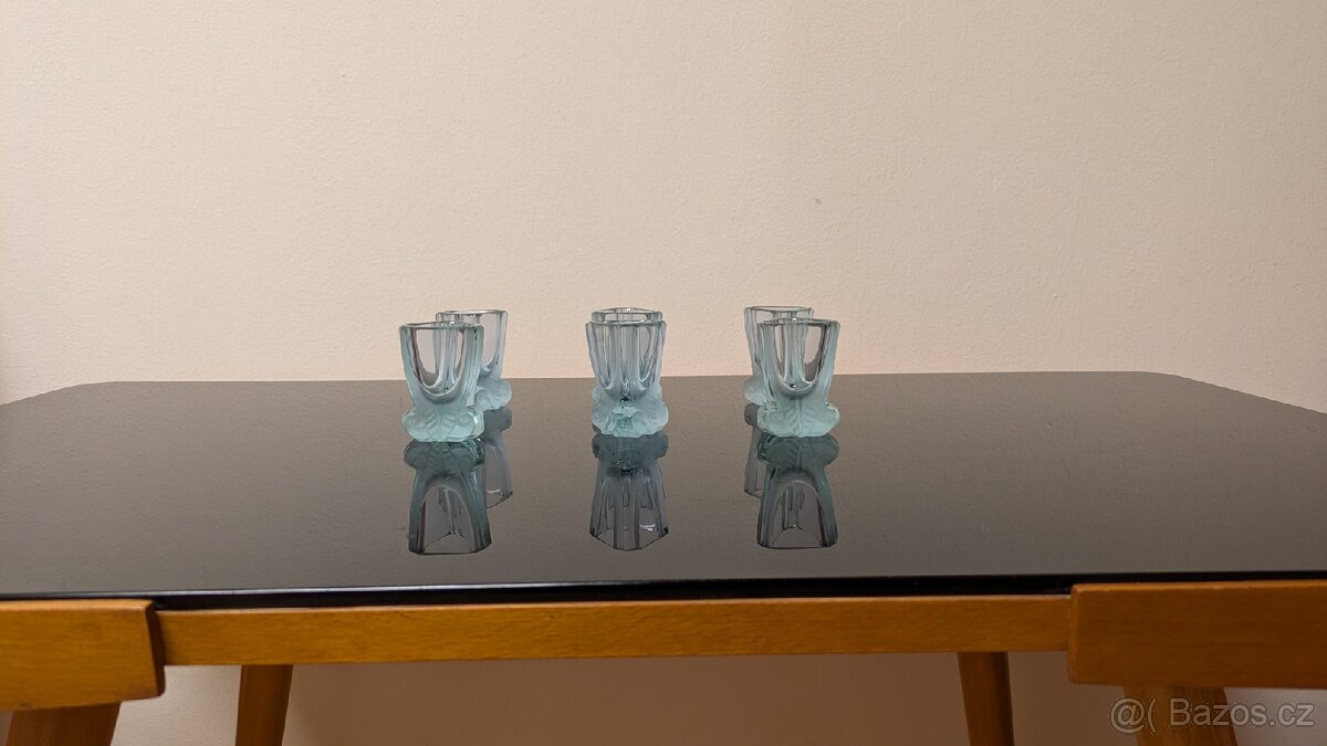 Stolek Jiroutek, dvě křesla a skleničky 1. republika - 3