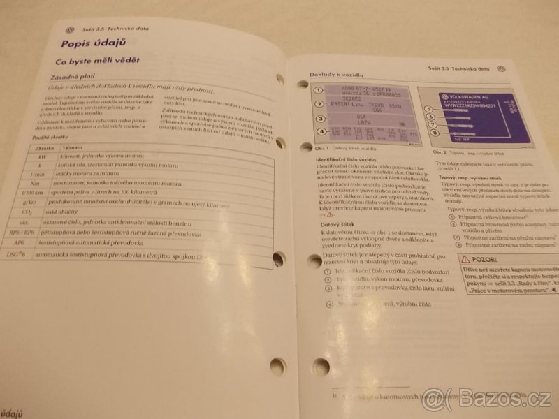 VW PASSAT B6 Variant ( combi ) – technické data - Volkswage - 3