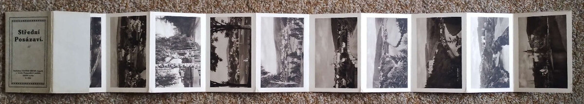 pohlednice Kácov, severní Morava, Semily, Letiny, Rataje - 3