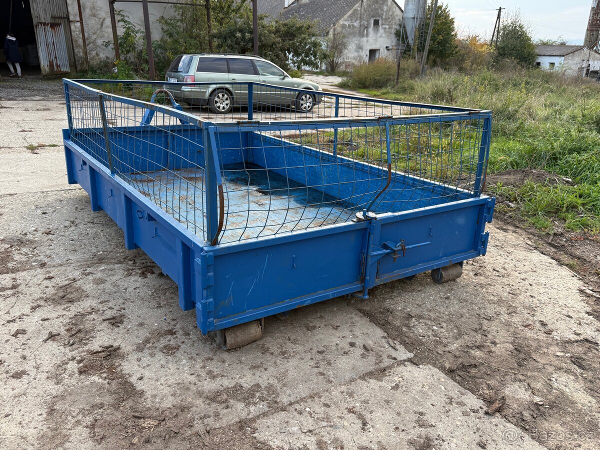 Sutový kontejner Avia, s ohrádkou - 3