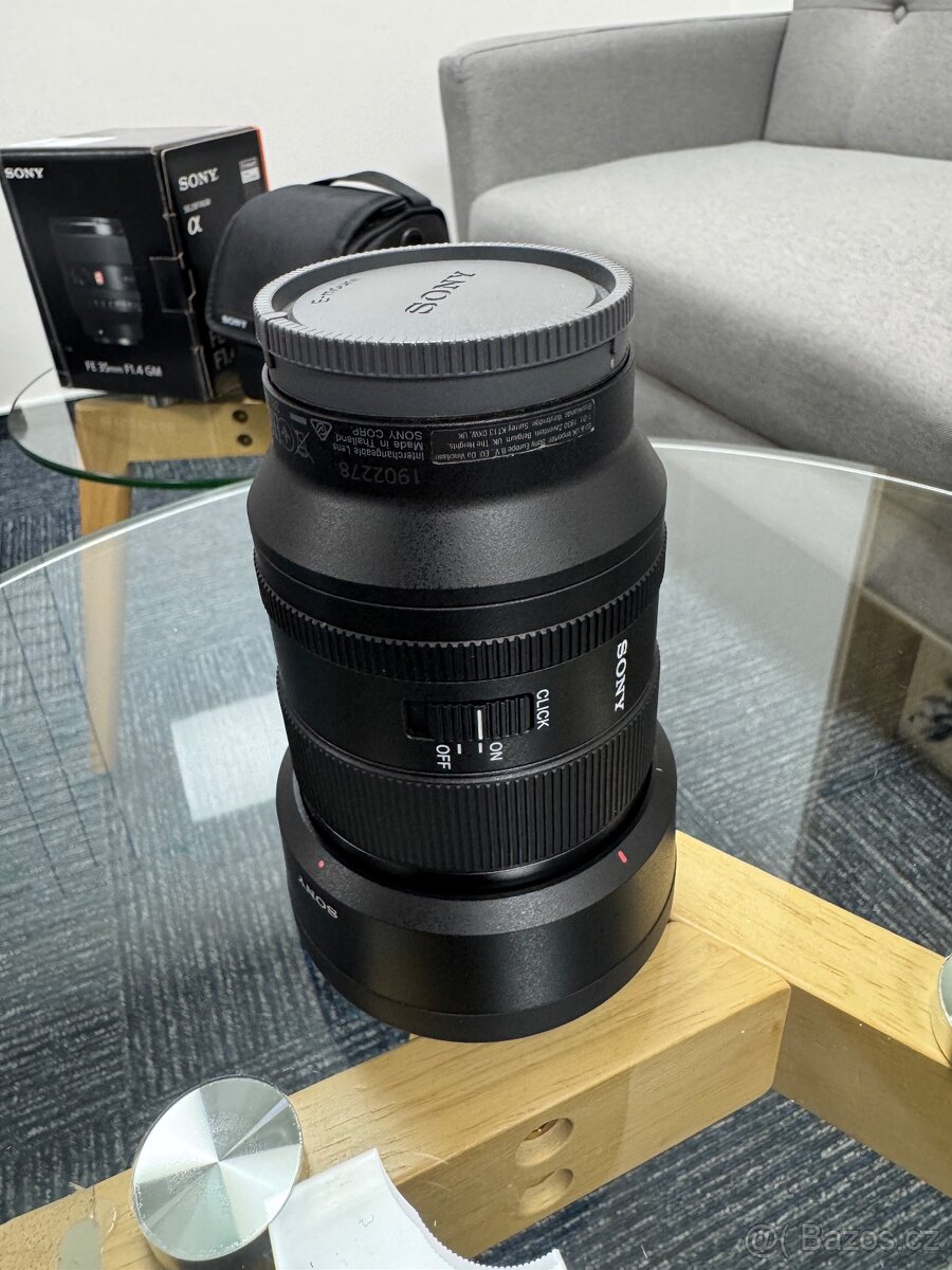 Objektiv SONY FE 35mm F1.4 GM - 3