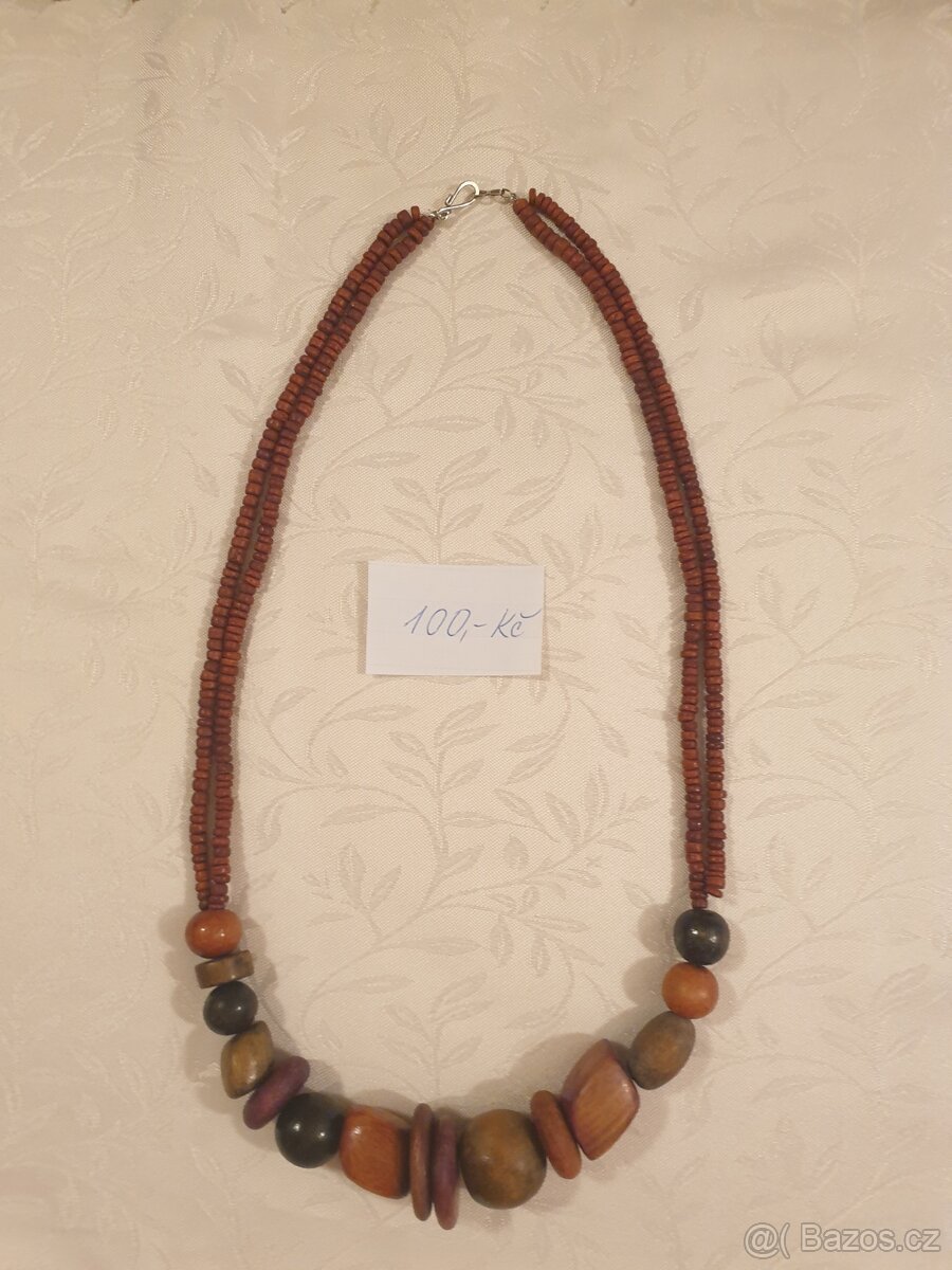 Dřevěné šperky - 3