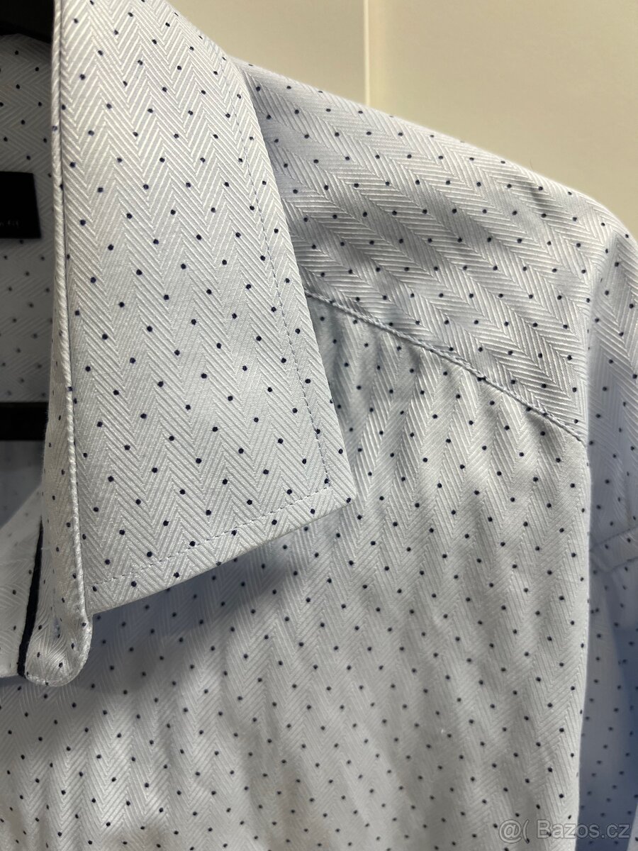 Pánská košile, slim fit, velikost 40-41 - 3