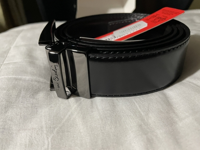 Pánský opasek Pierre Cardin Oboustranný černý / hnědý.NOVÝ - 3