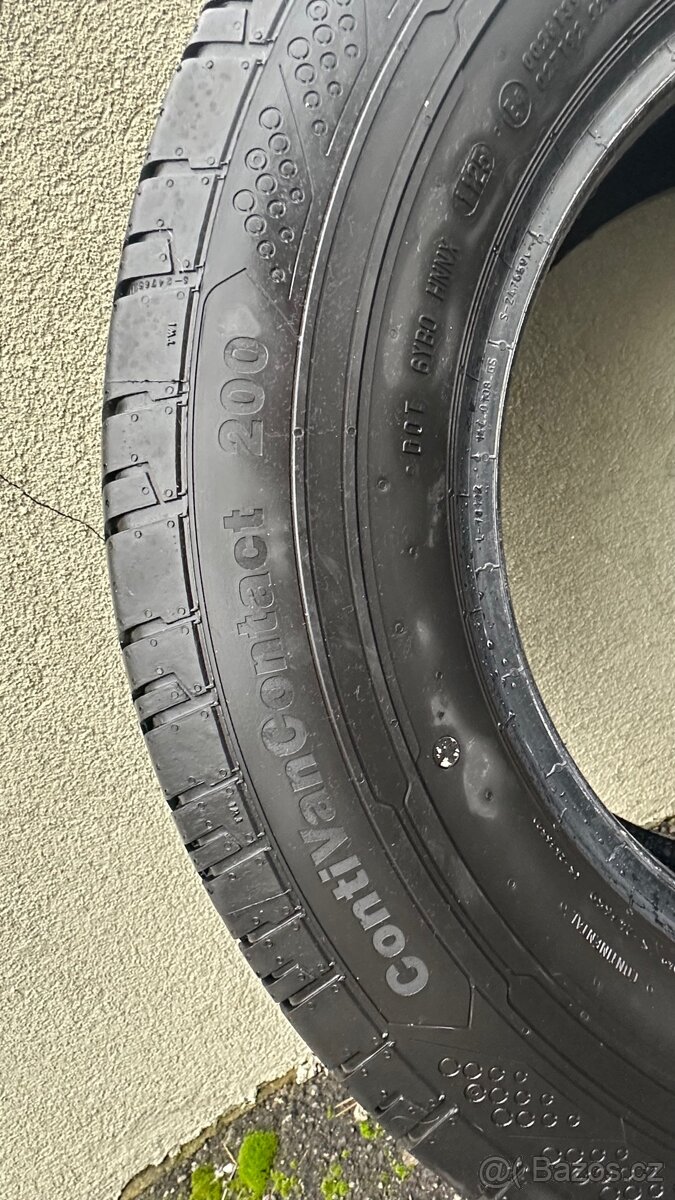 🔥 TÉMĚŘ NOVÉ letní Continental VanContact 200 235/65 R16C - 3