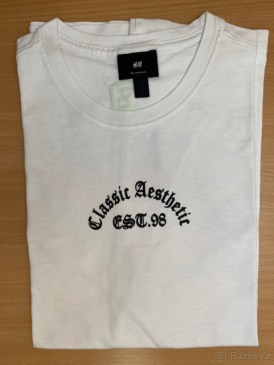 Tričko HM vel. M Bílé - 3
