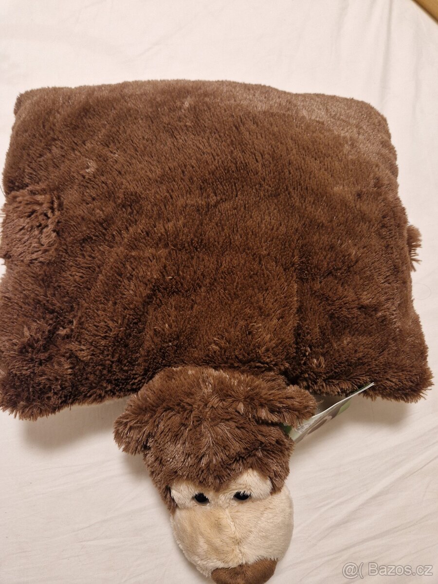 Nový polštářek méďa s visačkou - 3