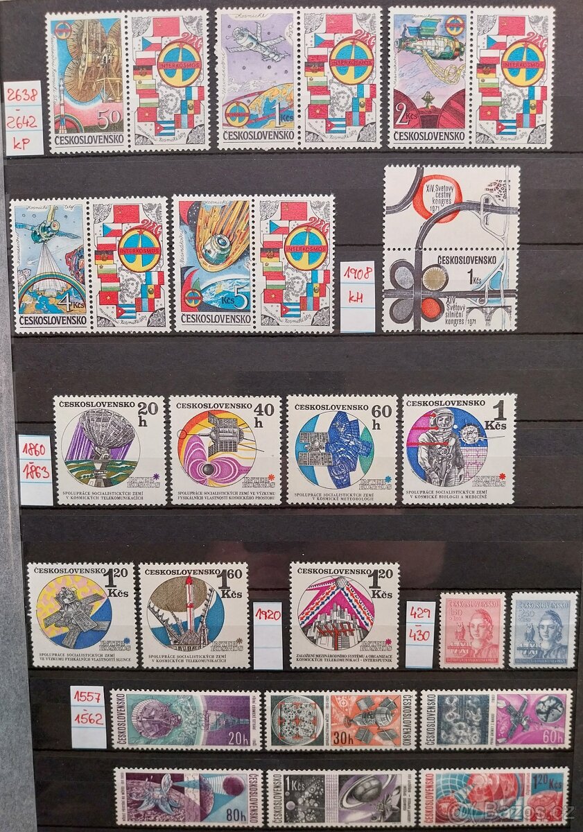 Známky ČESKOSLOVENSKO – 5 - 3