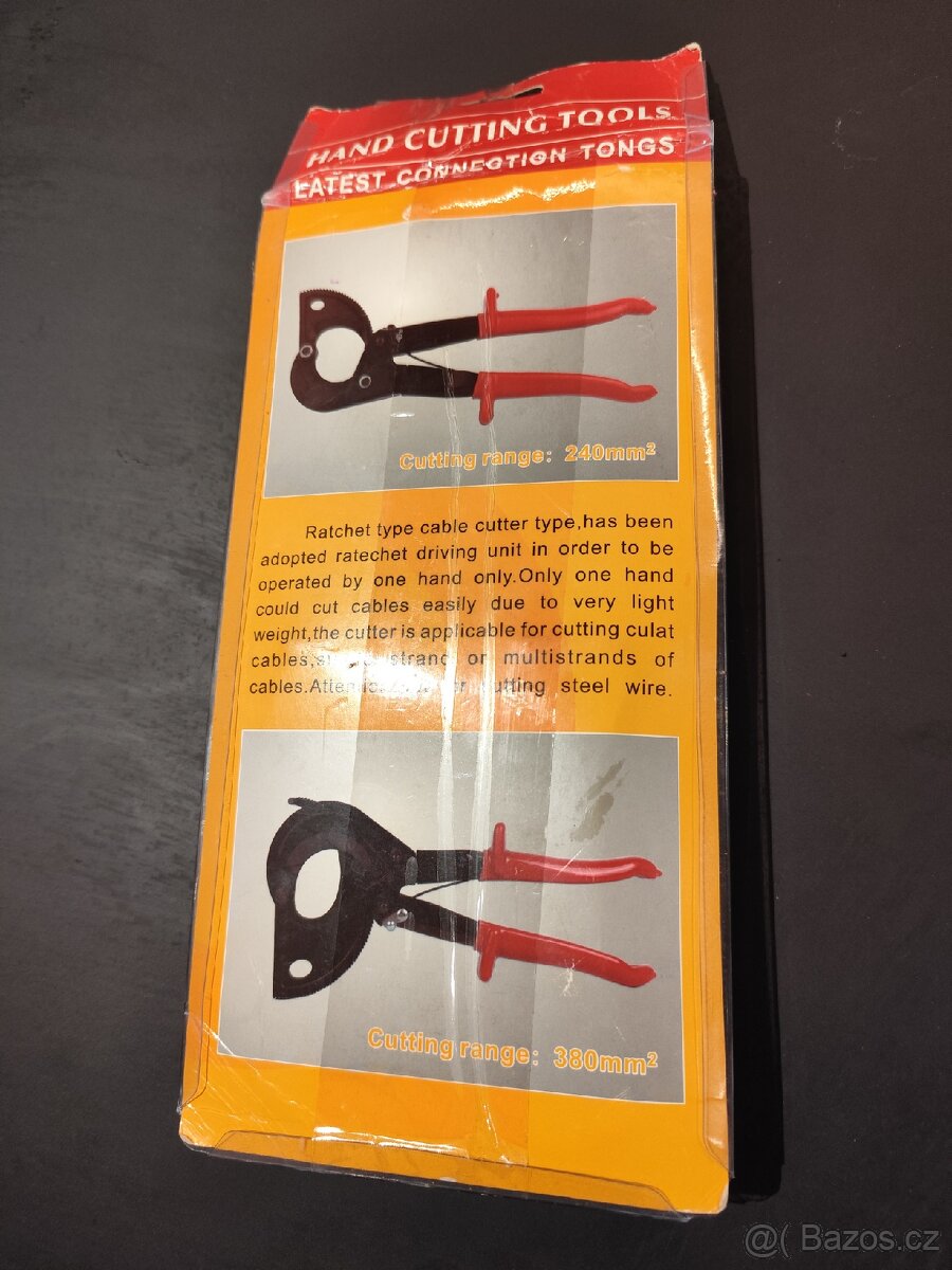 Kleště na kabely s velkým průměrem - 3