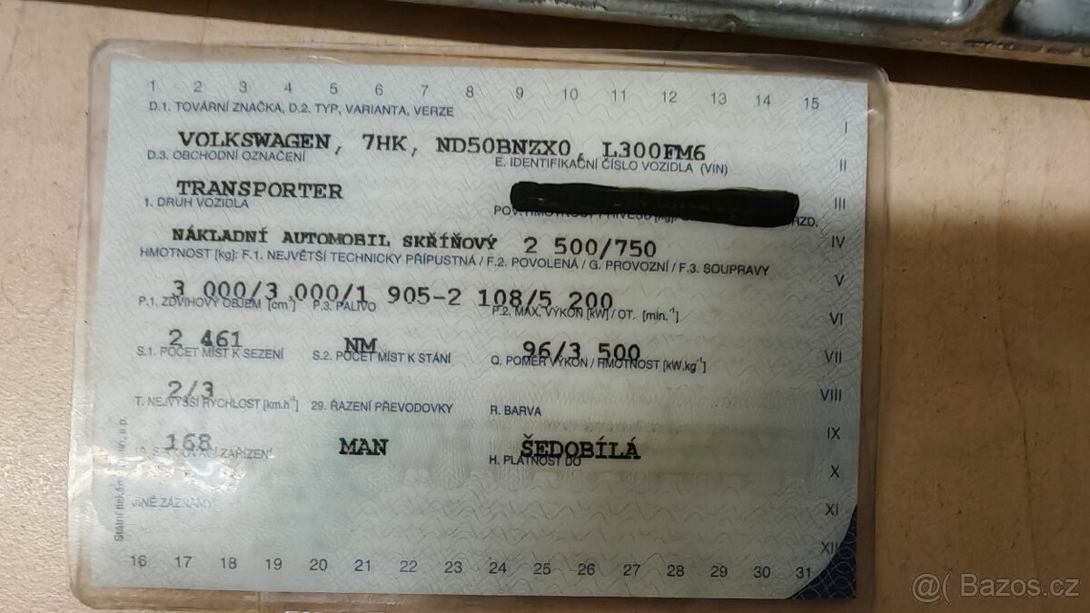 VW Transporter Jednotka motoru - 3