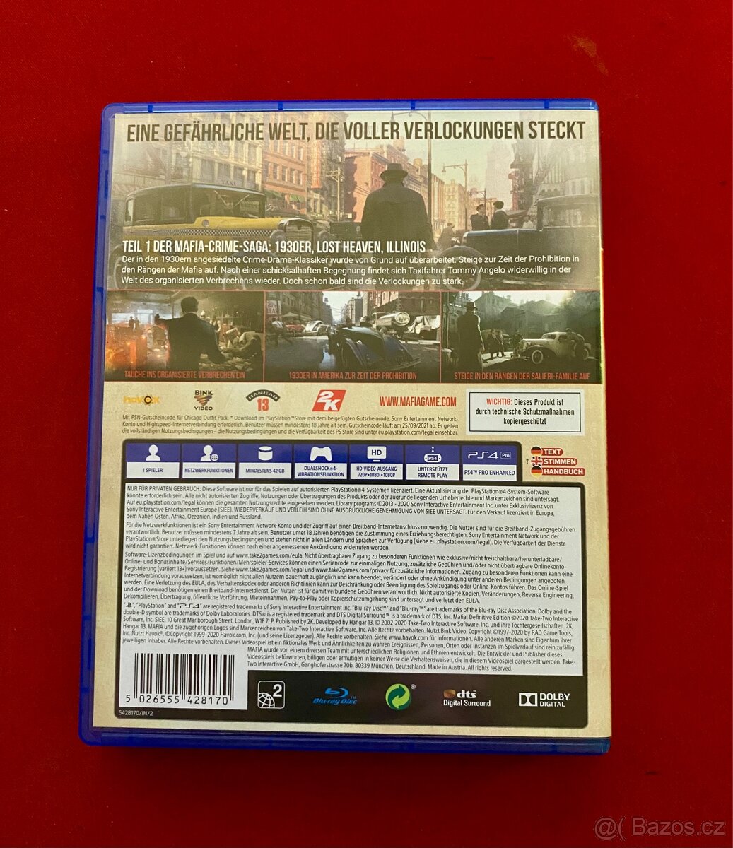 Mafia definitive edition/PS4 - 3