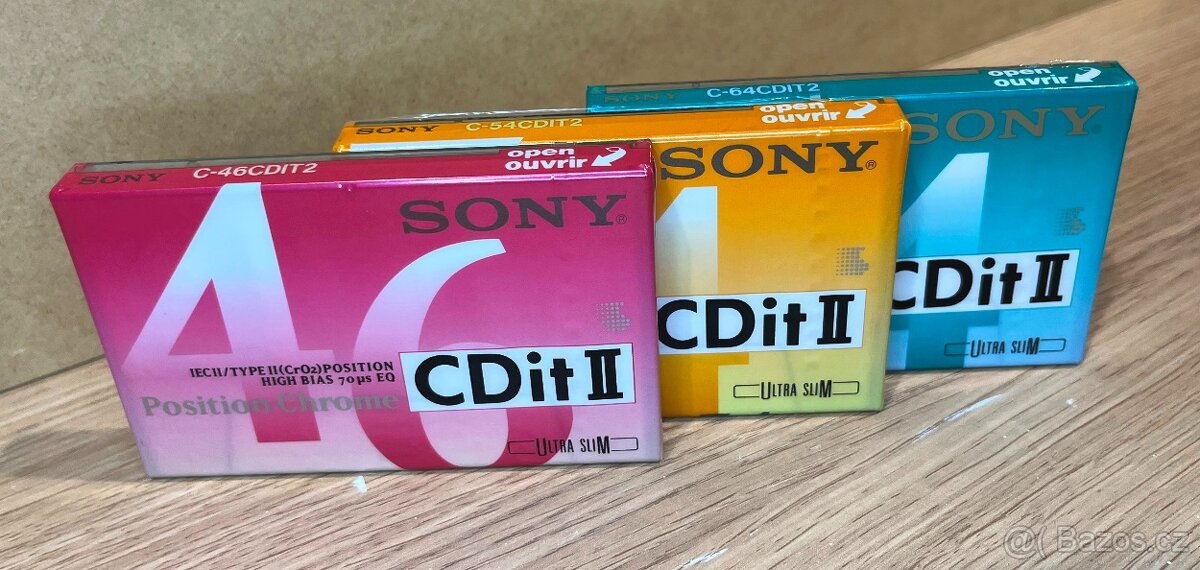 Kazety / MC - SONY - 3