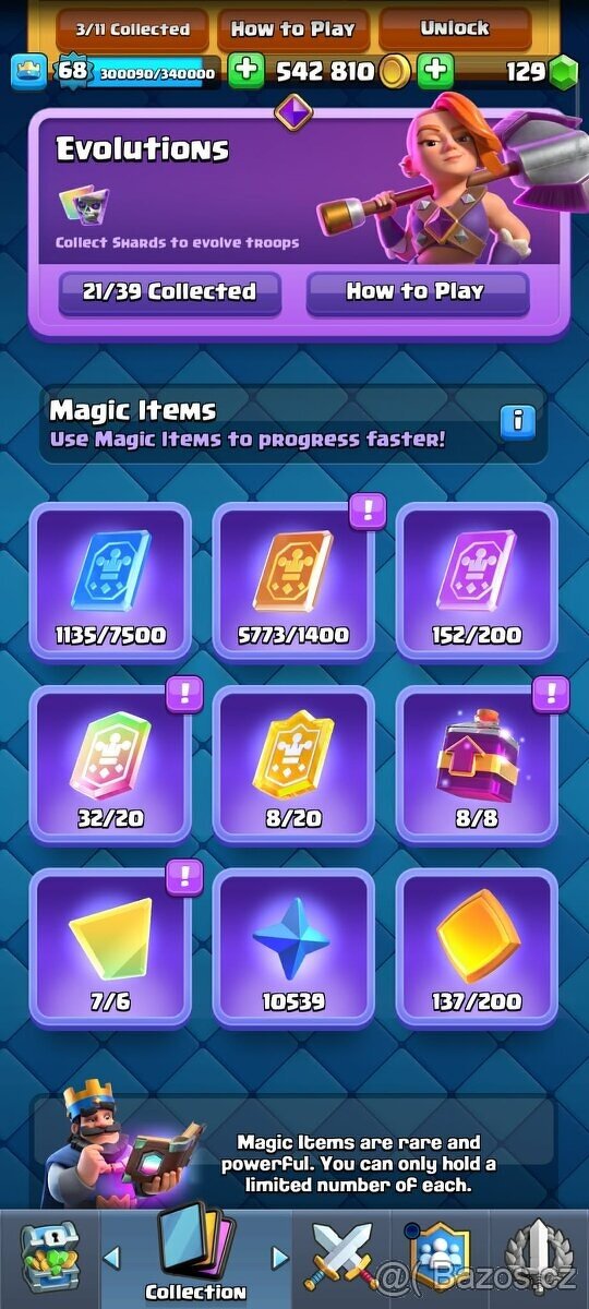 Clash Royale účet - 3