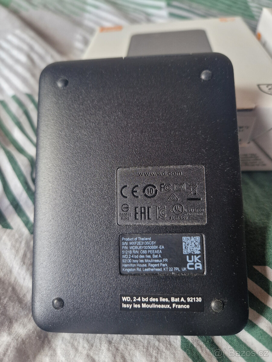 USB HDD 5TB WD Elements Portable 5TB - 3