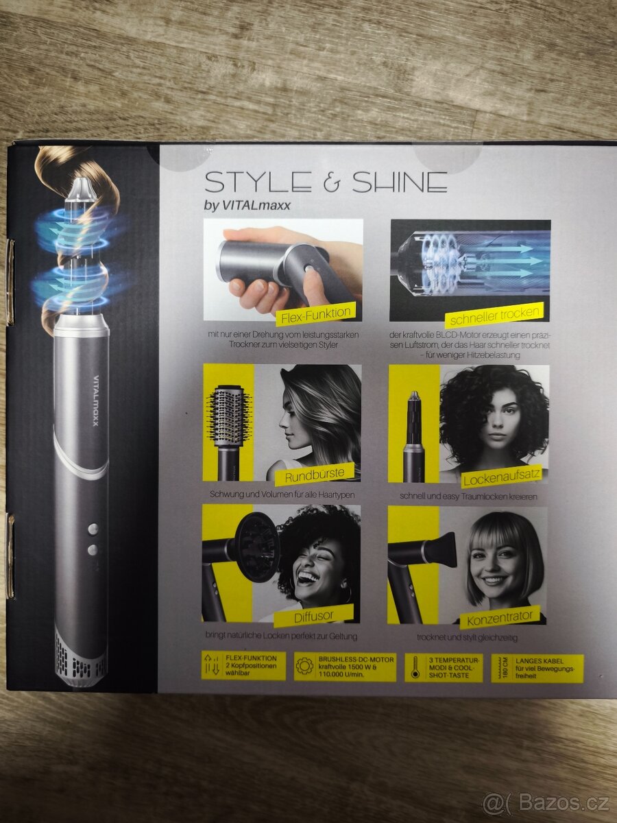 Styler vlasů STYLE&SHINE Flex - 3