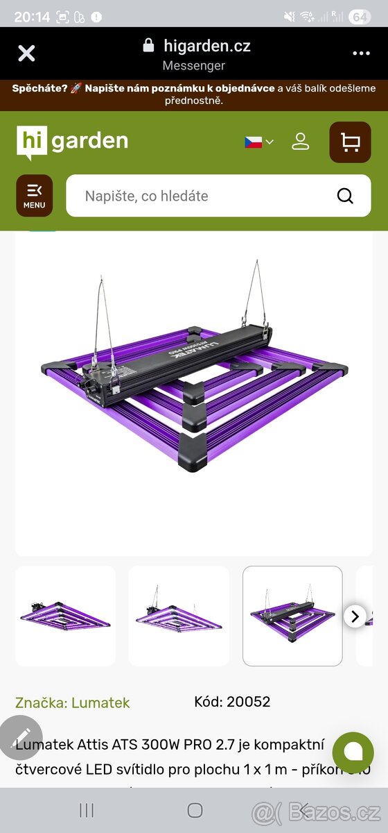 Grow box + led svetlo - 3