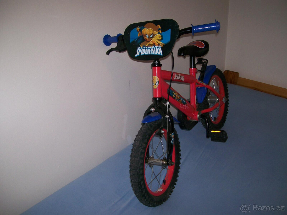 Dětské kolo SPIDERMAN - vel. 14 " - 3