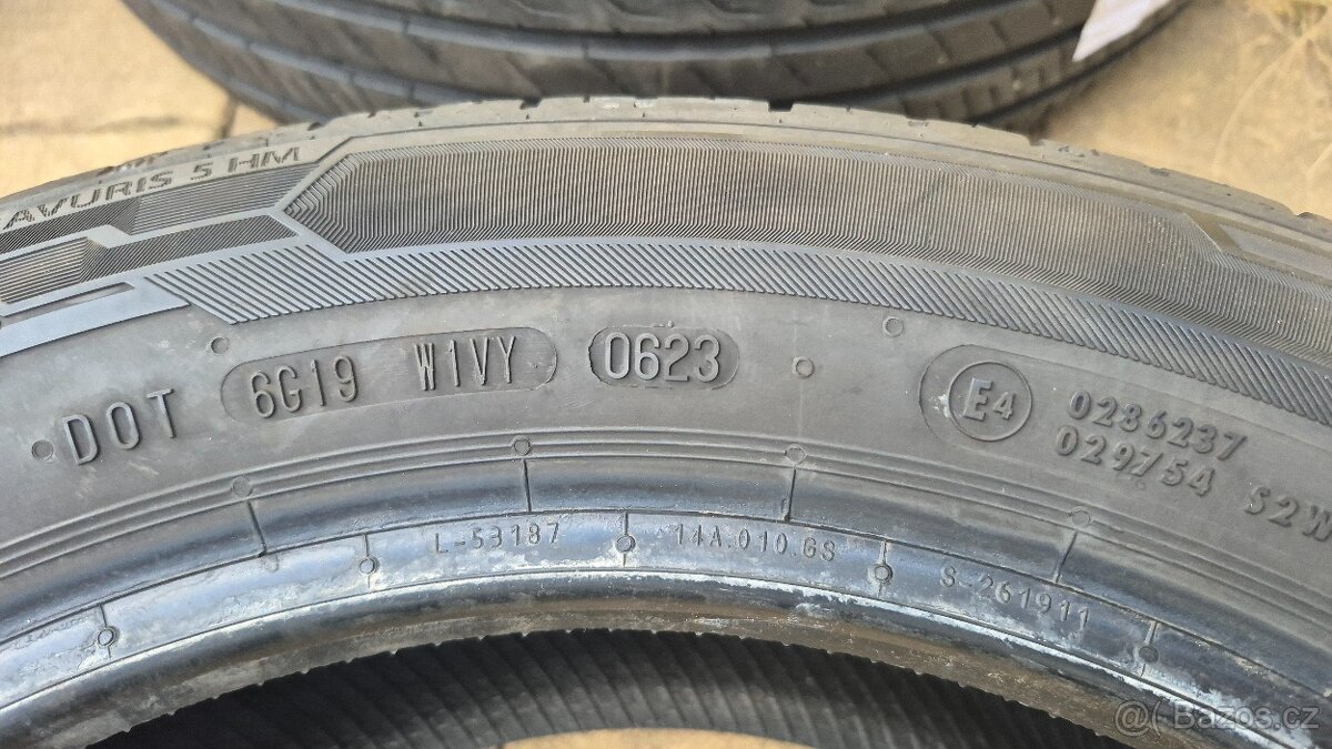 4x Barum Bravuris 5 195/55 16" 87H - 3