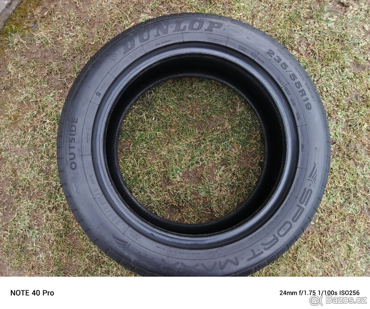 Pneu Dunlop 235/55/19 letní - 3