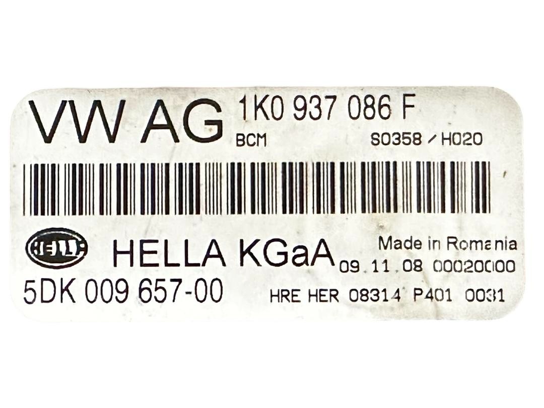 BCM řídící jednotka 1K0937087H Škoda Octavia 2 FL r.v. 2009 - 3