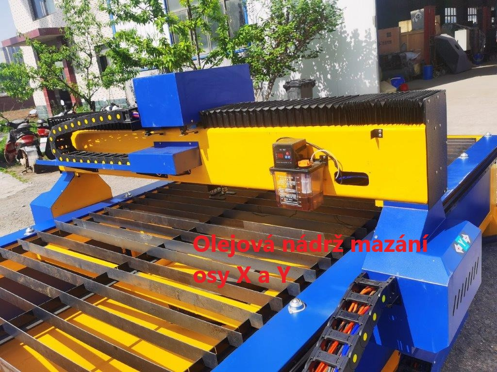 Plazma CNC 1500 x 3000mm + stůl + vrtačka a ventilátory - 3