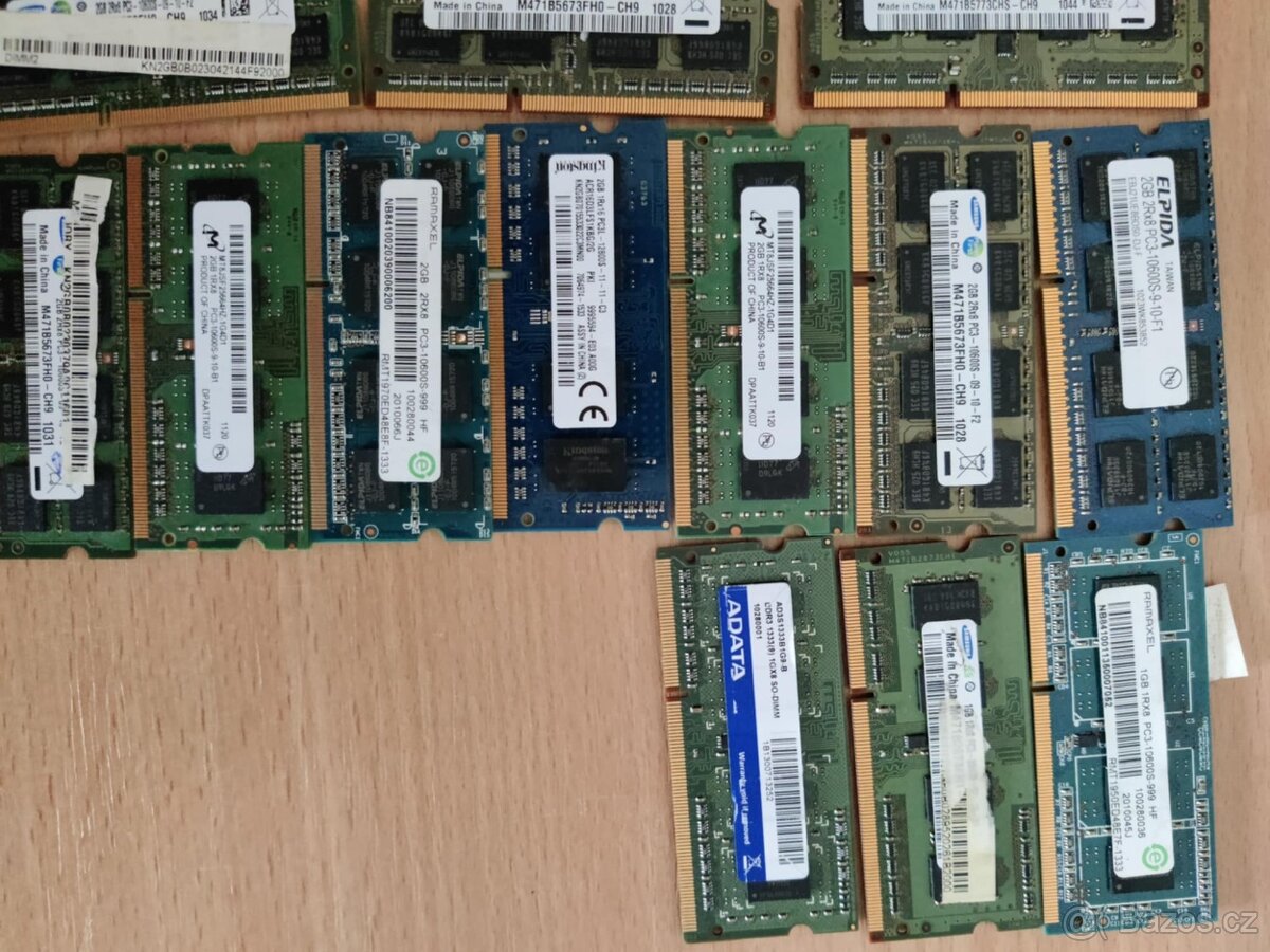 RAM DDR3 SO-DIMM 2GB-4GB - 3
