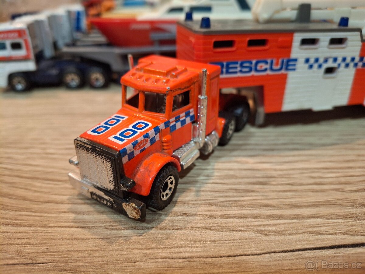 ZAMLUVENO Matchbox convoy EM60, EM64, Rescue 100, hasiči - 3