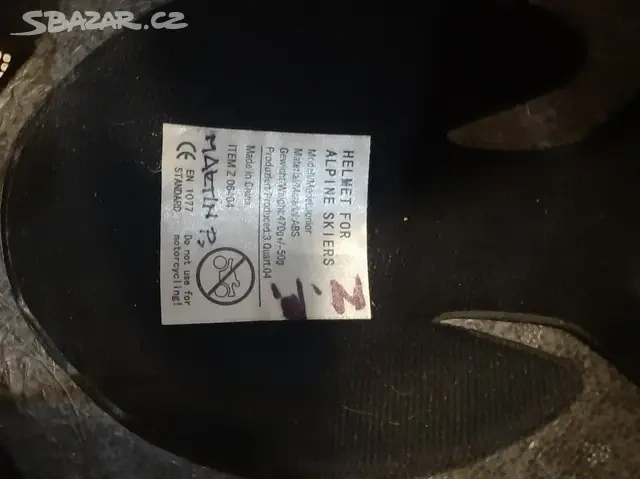 Lyžařská juniorská helma - 3