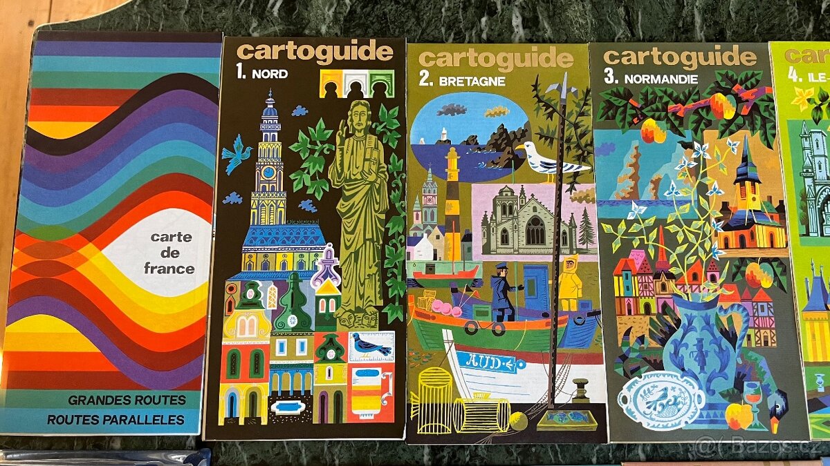 Sada automapy Francie 1976 - 3