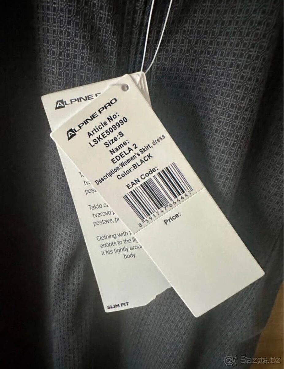 DÁMSKÉ RYCHLOSCHNOUCÍ ŠATY ALPINE PRO EDELA 2 S COOL DRY - 3