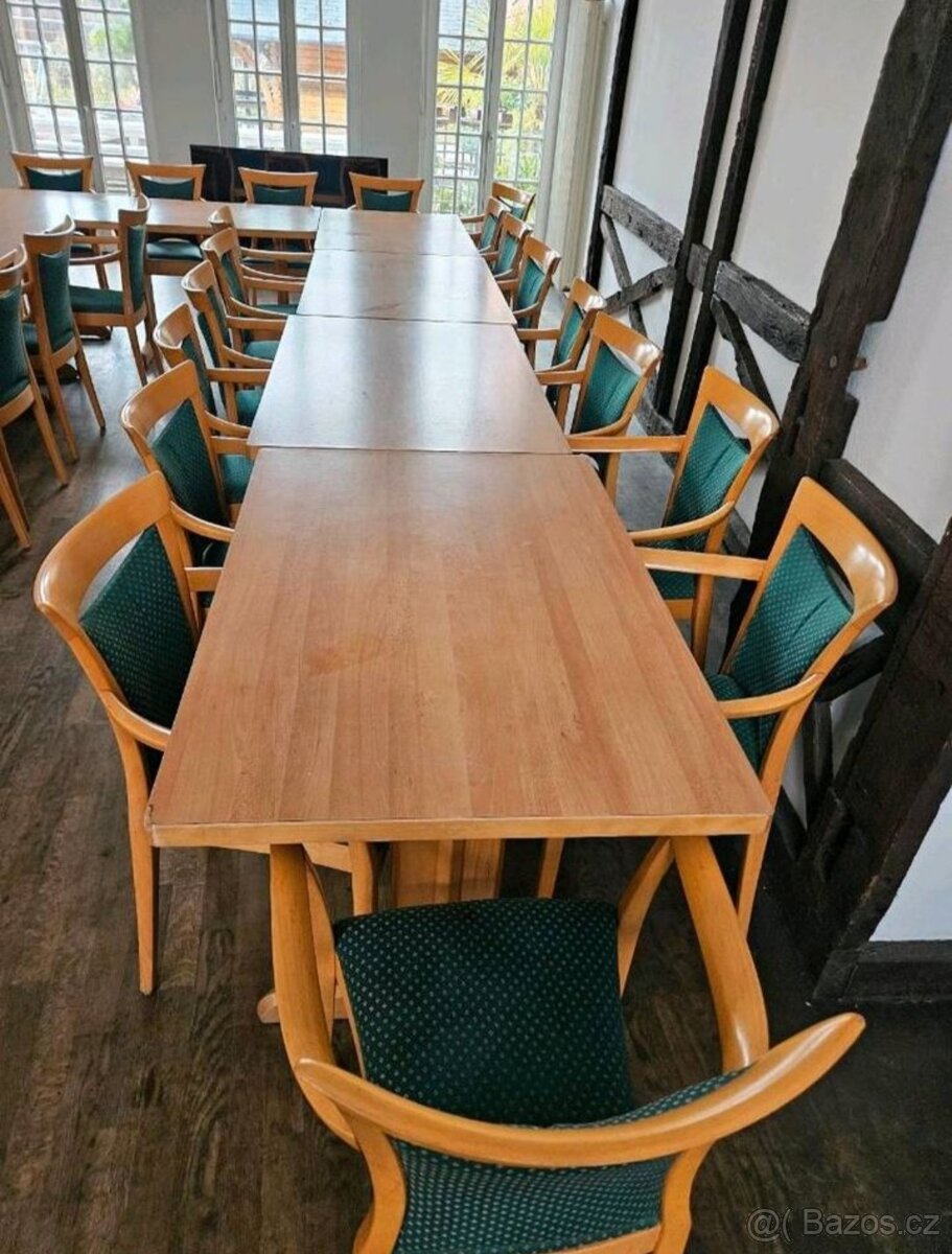35x židle do restaurace 9x stůl do restaurace - 3