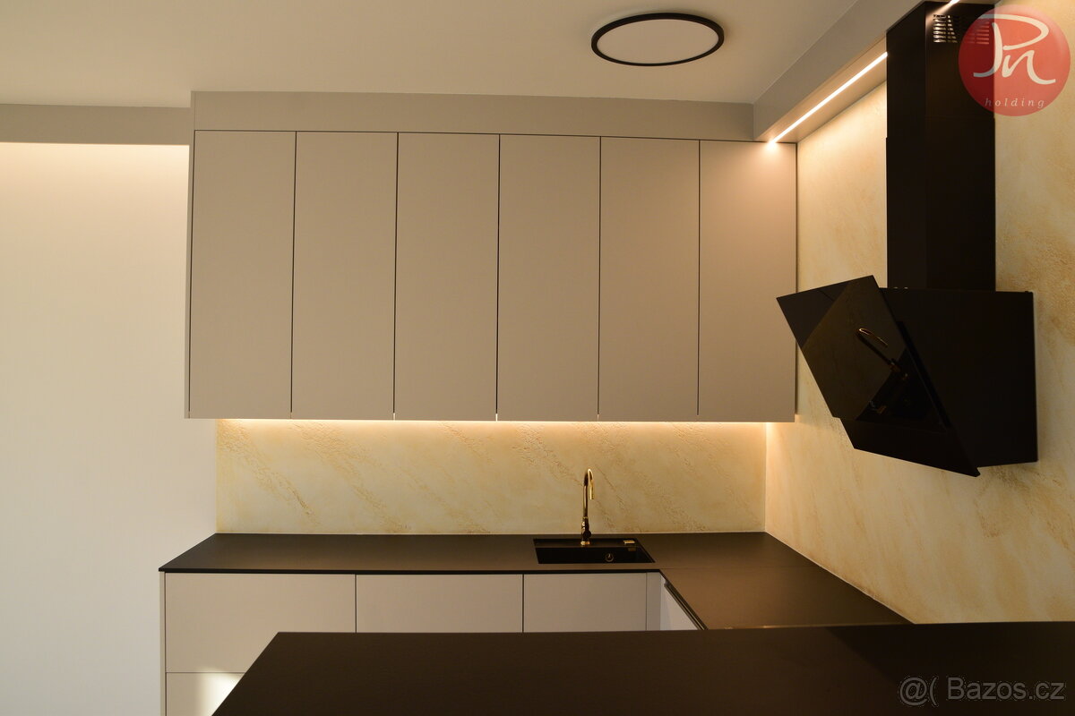 Pronájem luxusního bytu 1+kk – novostavba, 48,63 m², lodžie, - 3