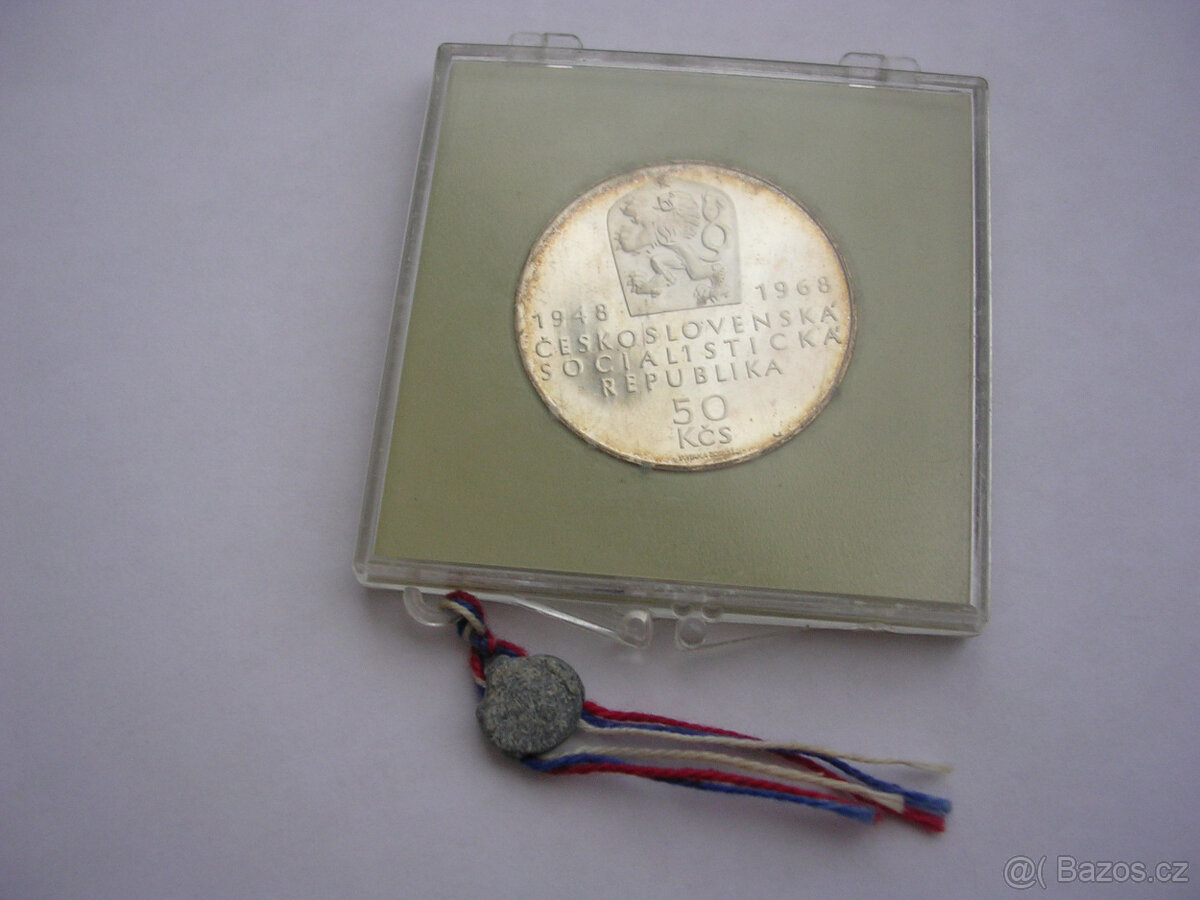 ZĽAVA 50 Kčs/1968-50.výročie vzniku Československa "Libuše - 3
